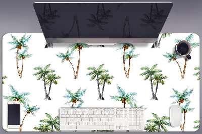 Schreibtischunterlage Palmmuster