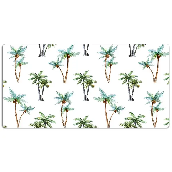 Schreibtischunterlage Palmmuster