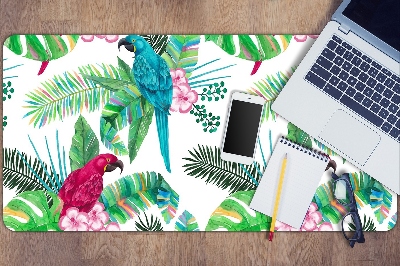 Büro-Schreibtischmatte Mural Papageien