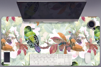 PVC Schreibtischmatte Exotische Vögel