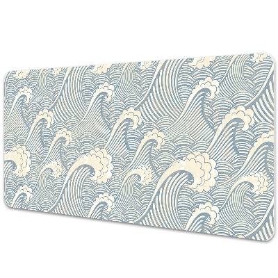 PVC Schreibtischmatte Ozean Wellen