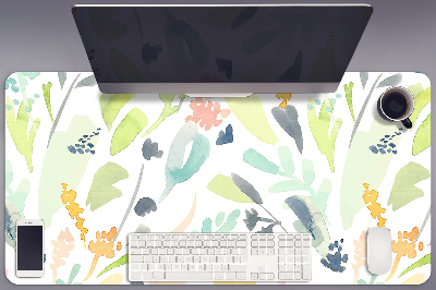 Büro-Schreibtischmatte Blumen