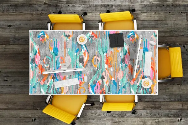PVC Schreibtischmatte Graffiti