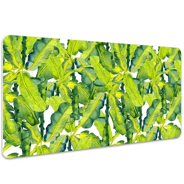 Büro-Schreibtischmatte Aquarellblätter