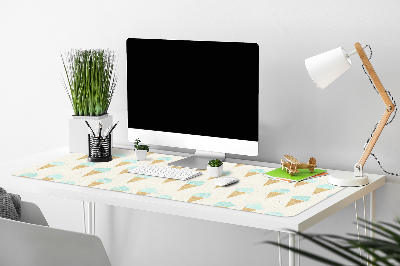 Büro-Schreibtischmatte Eis