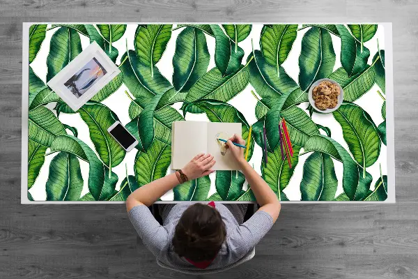 PVC Schreibtischmatte Botanische Blätter