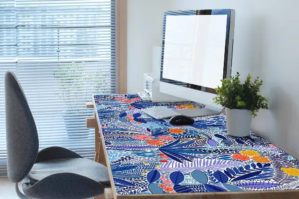 Büro-Schreibtischmatte Wilde Blumen