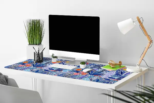 Büro-Schreibtischmatte Wilde Blumen