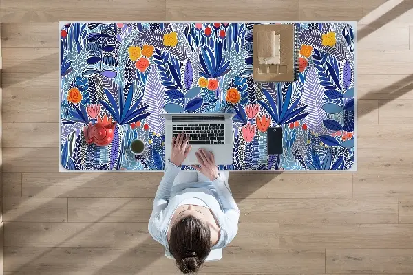 Büro-Schreibtischmatte Wilde Blumen