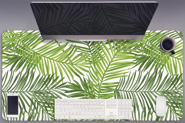 Büro-Schreibtischmatte Palmenblätter