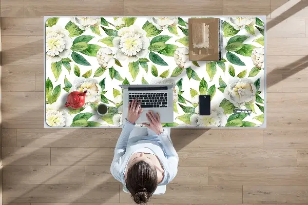 Büro-Schreibtischmatte Peonish