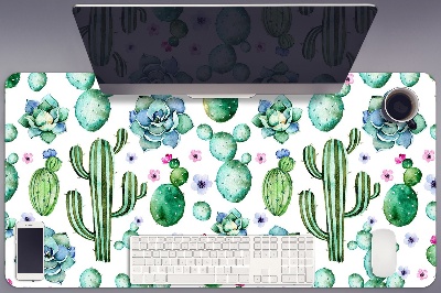 PVC Schreibtischmatte Kaktus