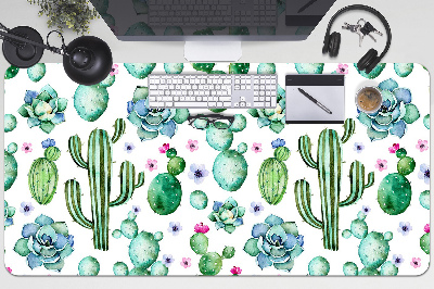 PVC Schreibtischmatte Kaktus