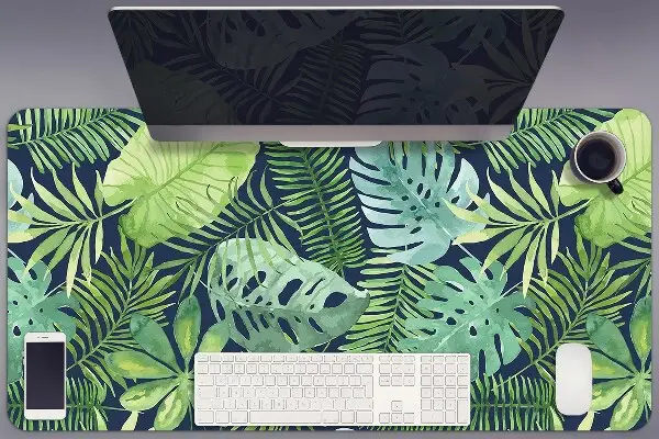 Büro-Schreibtischmatte Exotische Blätter
