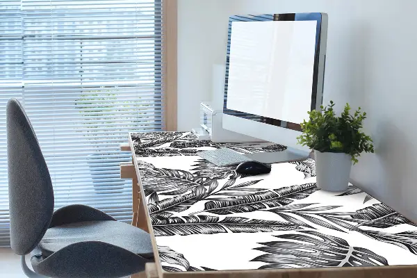 Schreibtischunterlage Palmenblätter