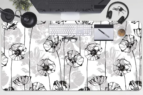 PVC Schreibtischmatte Glamour Flowers.