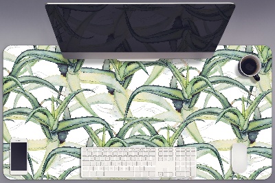 Schreibtischunterlage Bild Aloe.