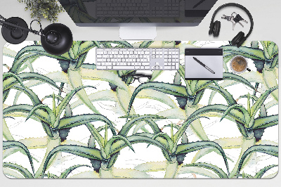 Schreibtischunterlage Bild Aloe.