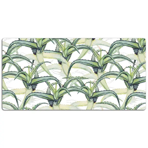 Schreibtischunterlage Bild Aloe.