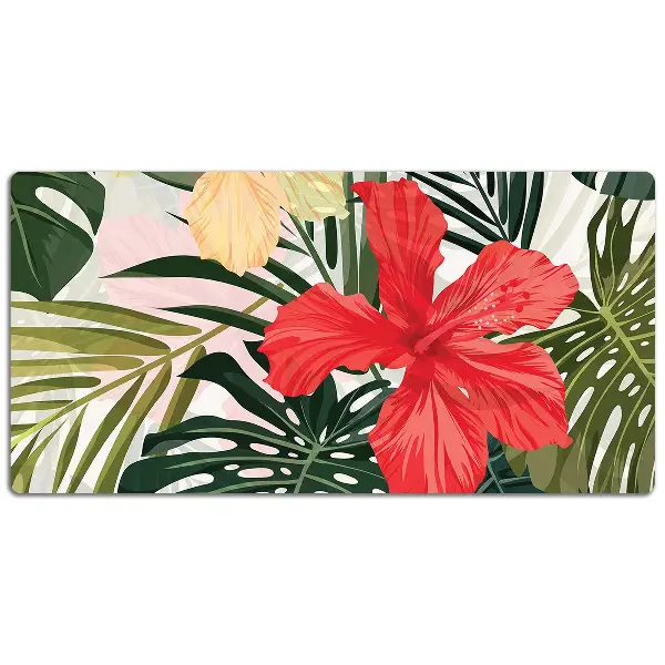 Schreibtischunterlage Hawaiianische Insel.
