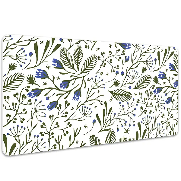 PVC Schreibtischmatte Blumen