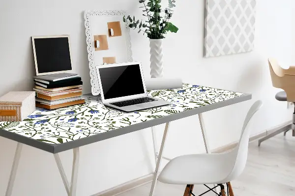 PVC Schreibtischmatte Blumen