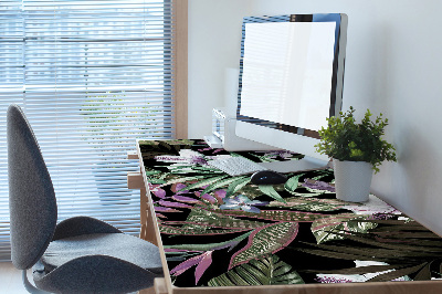 PVC Schreibtischmatte Palmblumen