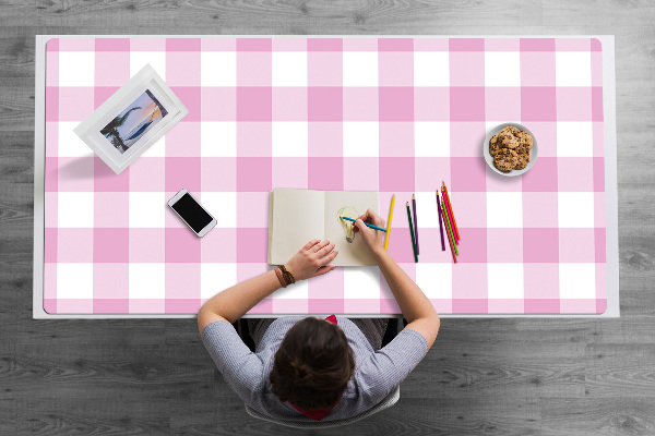 Büro-Schreibtischmatte Rosa