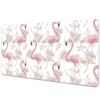 PVC Schreibtischmatte Flamingos