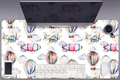 Schreibtischunterlage Ballons und Luftschiffen