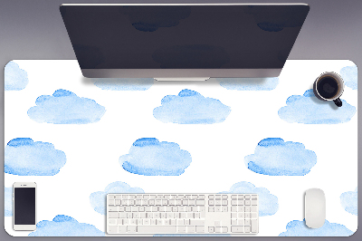 Schreibtisch Unterlegmatte Wolken