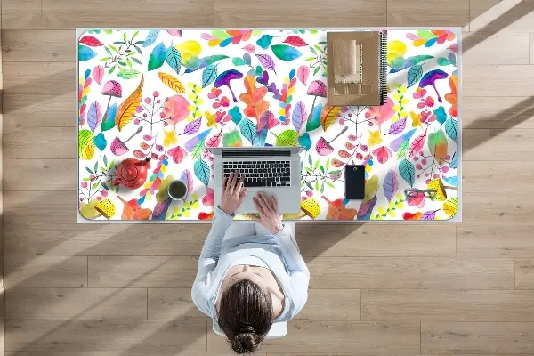 Büro-Schreibtischmatte Pilze
