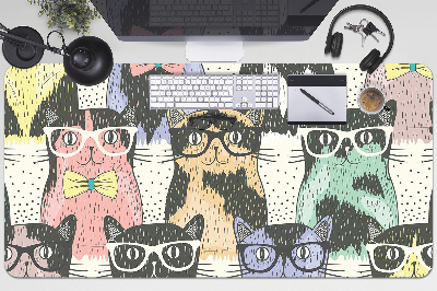 Schreibtischunterlage Katzen