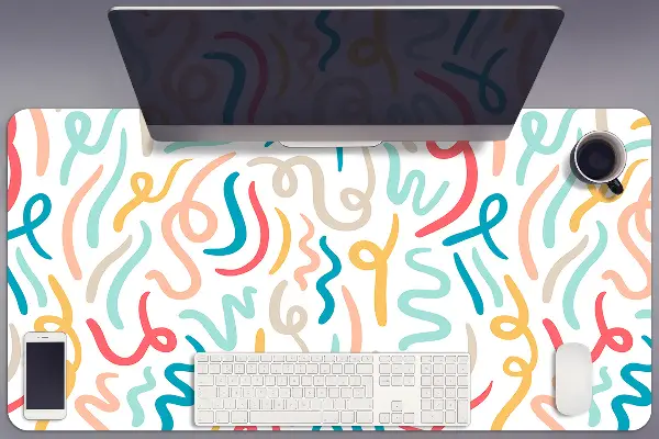 Büro-Schreibtischmatte Kalligraphie