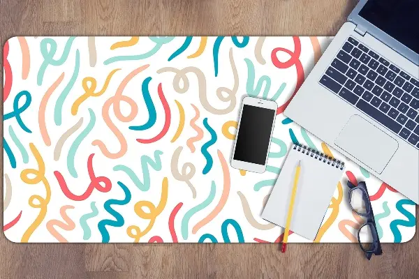 Büro-Schreibtischmatte Kalligraphie