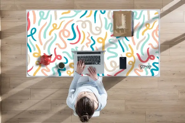 Büro-Schreibtischmatte Kalligraphie