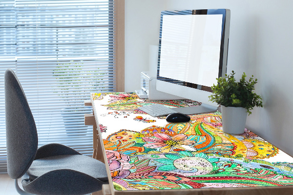 Schreibtisch Unterlegmatte Mandala-Muster