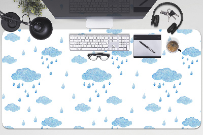 Schreibtischunterlage Regenwolken