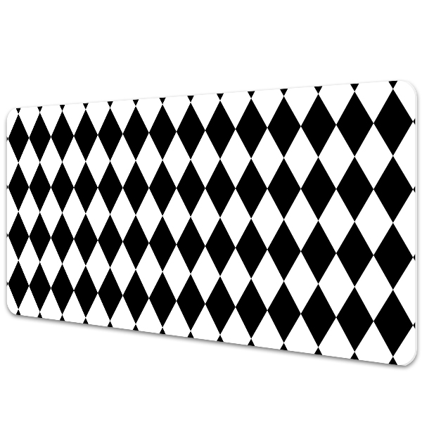 PVC Schreibtischmatte Muster in Rhombus.