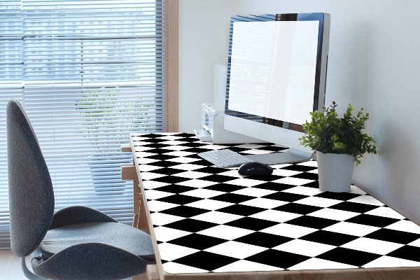 PVC Schreibtischmatte Muster in Rhombus.