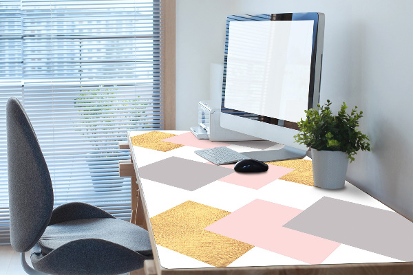 Büro-Schreibtischmatte Bunte Diamanten