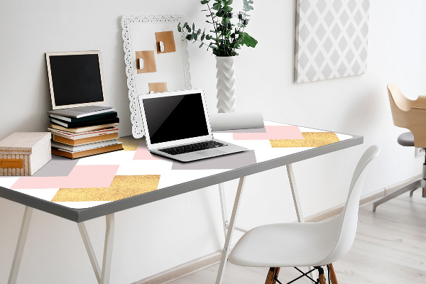 Büro-Schreibtischmatte Bunte Diamanten
