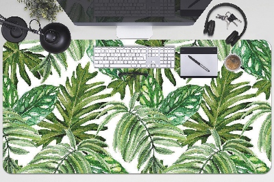 Schreibtisch Unterlegmatte Dschungelblätter