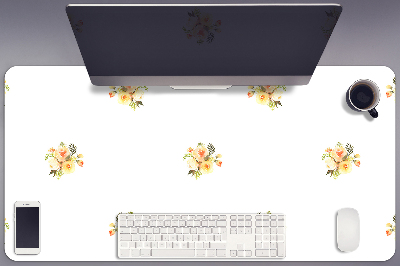 Büro-Schreibtischmatte Mini-Blumensträuße