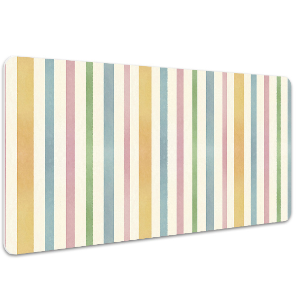 Schreibtisch Unterlegmatte Bunte Linien