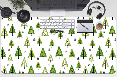 Büro-Schreibtischmatte Dreieckige Bäume