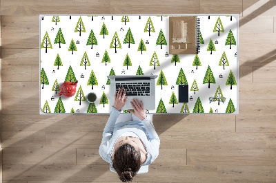 Büro-Schreibtischmatte Dreieckige Bäume