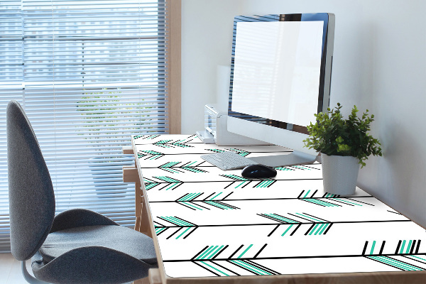 Büro-Schreibtischmatte Pfeilmuster