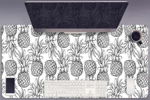 Schreibtisch Unterlegmatte Ananas