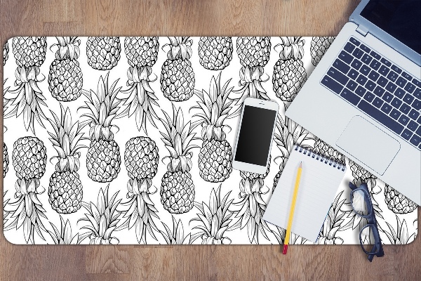 Schreibtisch Unterlegmatte Ananas